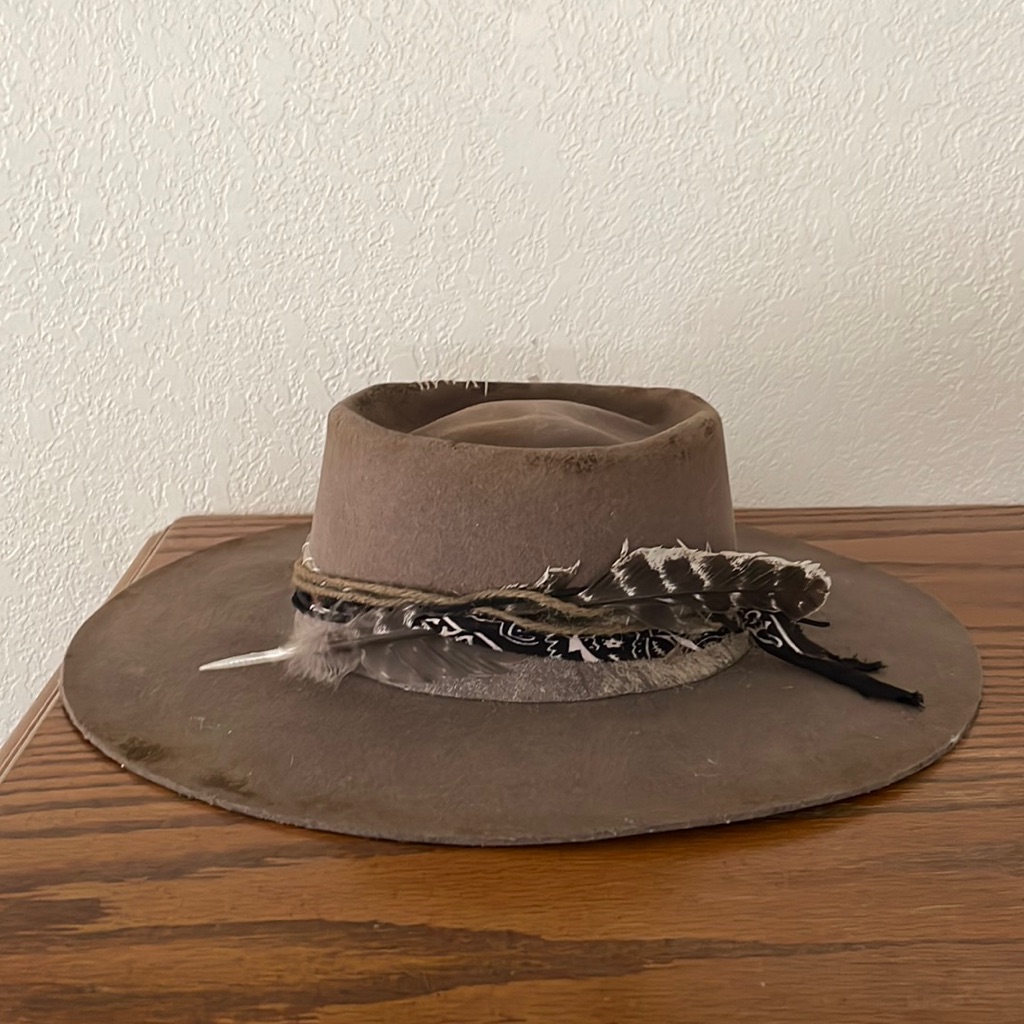 Handmade Bullhide Wide-Brim Hat